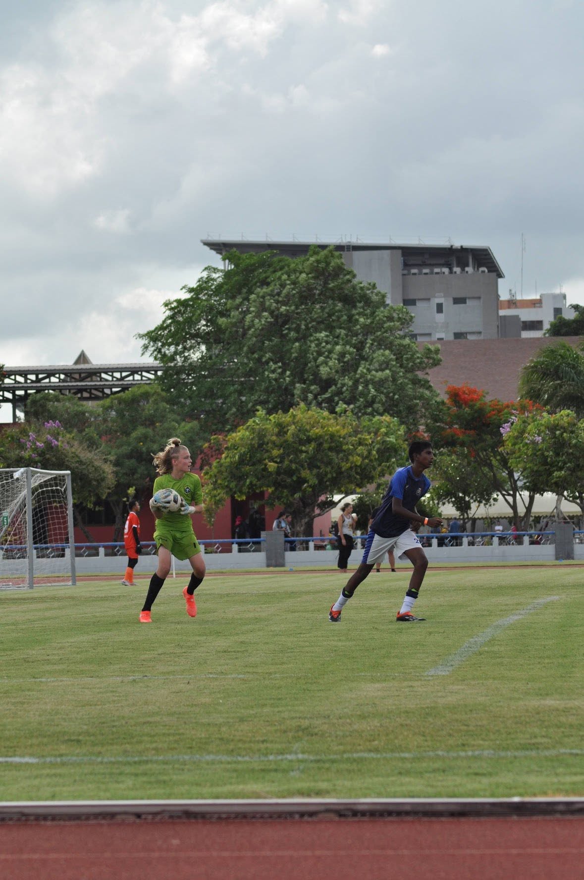 BSC goalkeeper in overseas competition