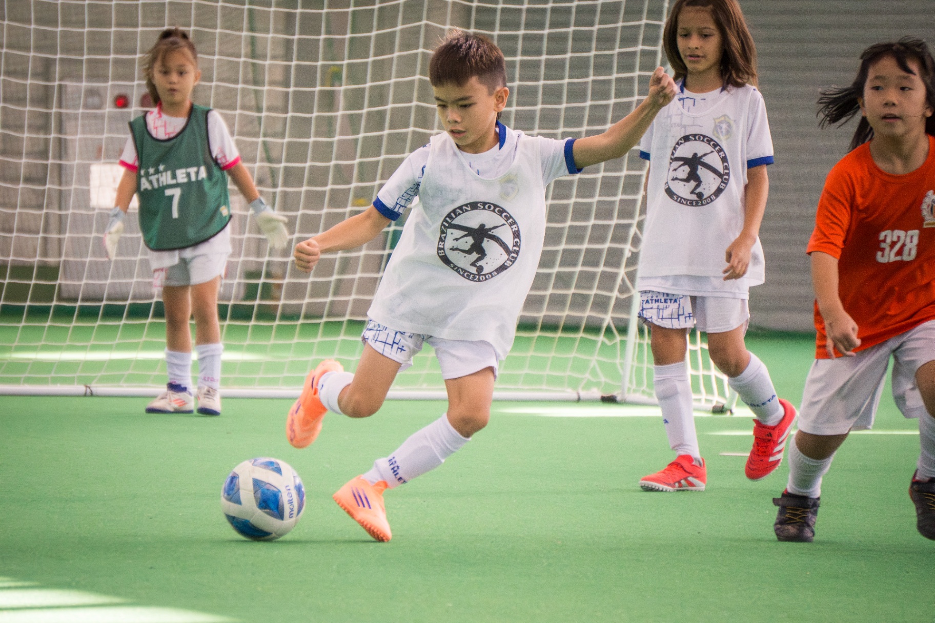 BSC players competing in a high-level match in Okinawa
